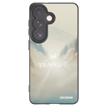 Picasee silikonový černý obal pro Samsung Galaxy S26 - IN TRANSIT