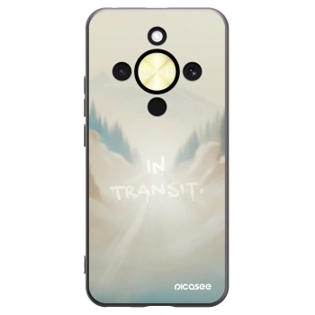 Picasee silikonový černý obal pro Honor Magic8 Lite 5G - IN TRANSIT