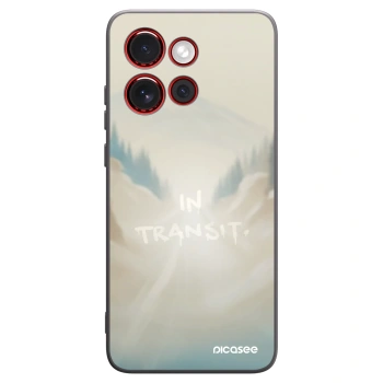 Picasee silikonový černý obal pro Motorola Edge 60 Neo 5G - IN TRANSIT
