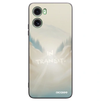 Picasee silikonový černý obal pro Motorola Moto G06 - IN TRANSIT