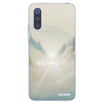 Picasee silikonový průhledný obal pro Xiaomi Mi 9 SE - IN TRANSIT