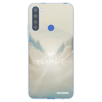 Picasee silikonový průhledný obal pro Xiaomi Redmi Note 8T - IN TRANSIT