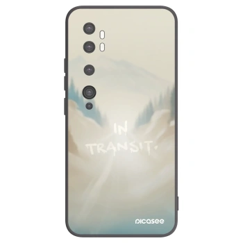 Picasee silikonový černý obal pro Xiaomi Mi Note 10 (Pro) - IN TRANSIT