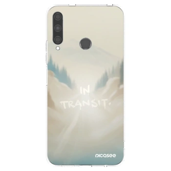 Picasee silikonový průhledný obal pro Huawei P40 Lite E - IN TRANSIT
