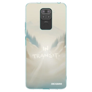 Picasee silikonový černý obal pro Xiaomi Redmi Note 9 - IN TRANSIT