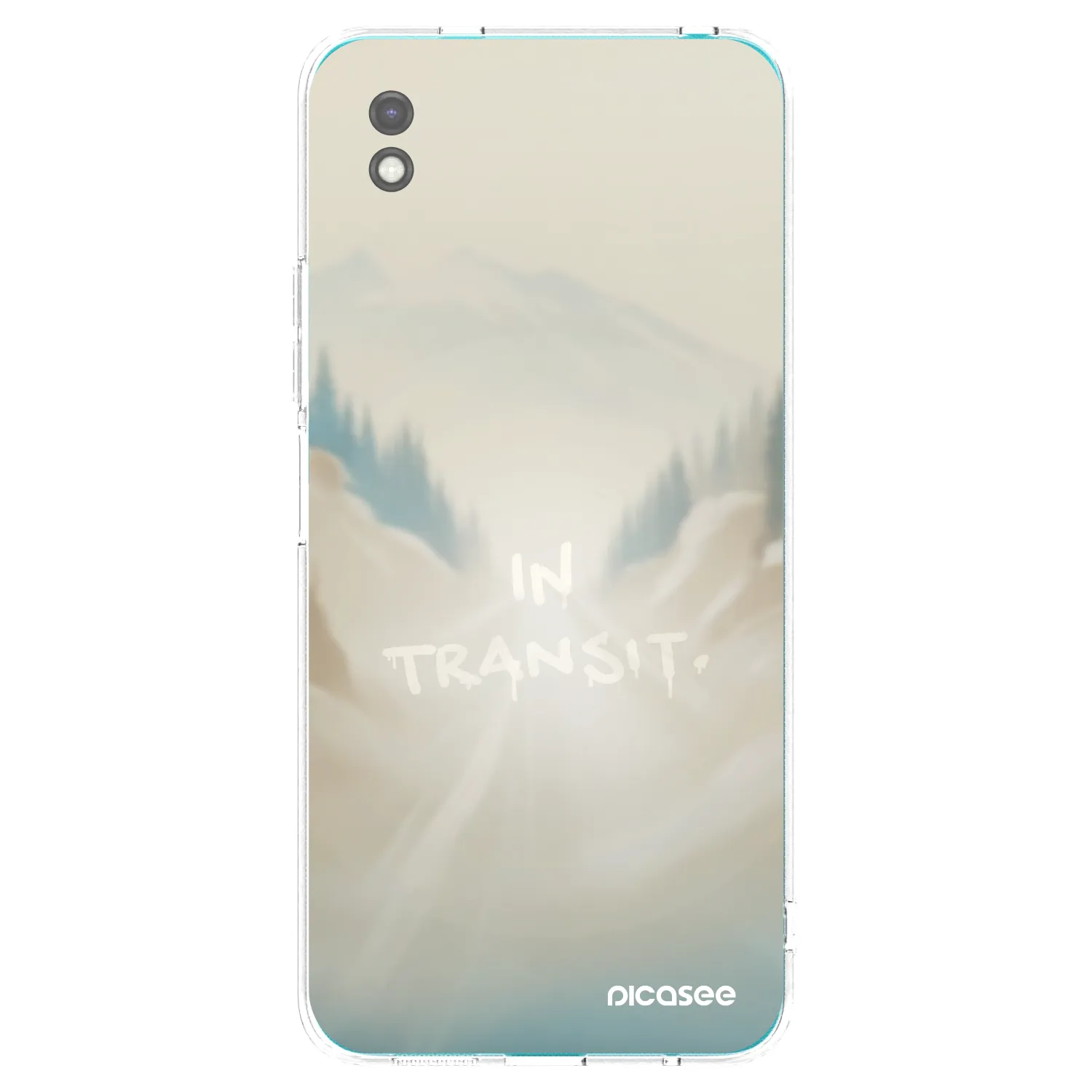 Picasee silikonový černý obal pro Xiaomi Redmi 9A - IN TRANSIT
