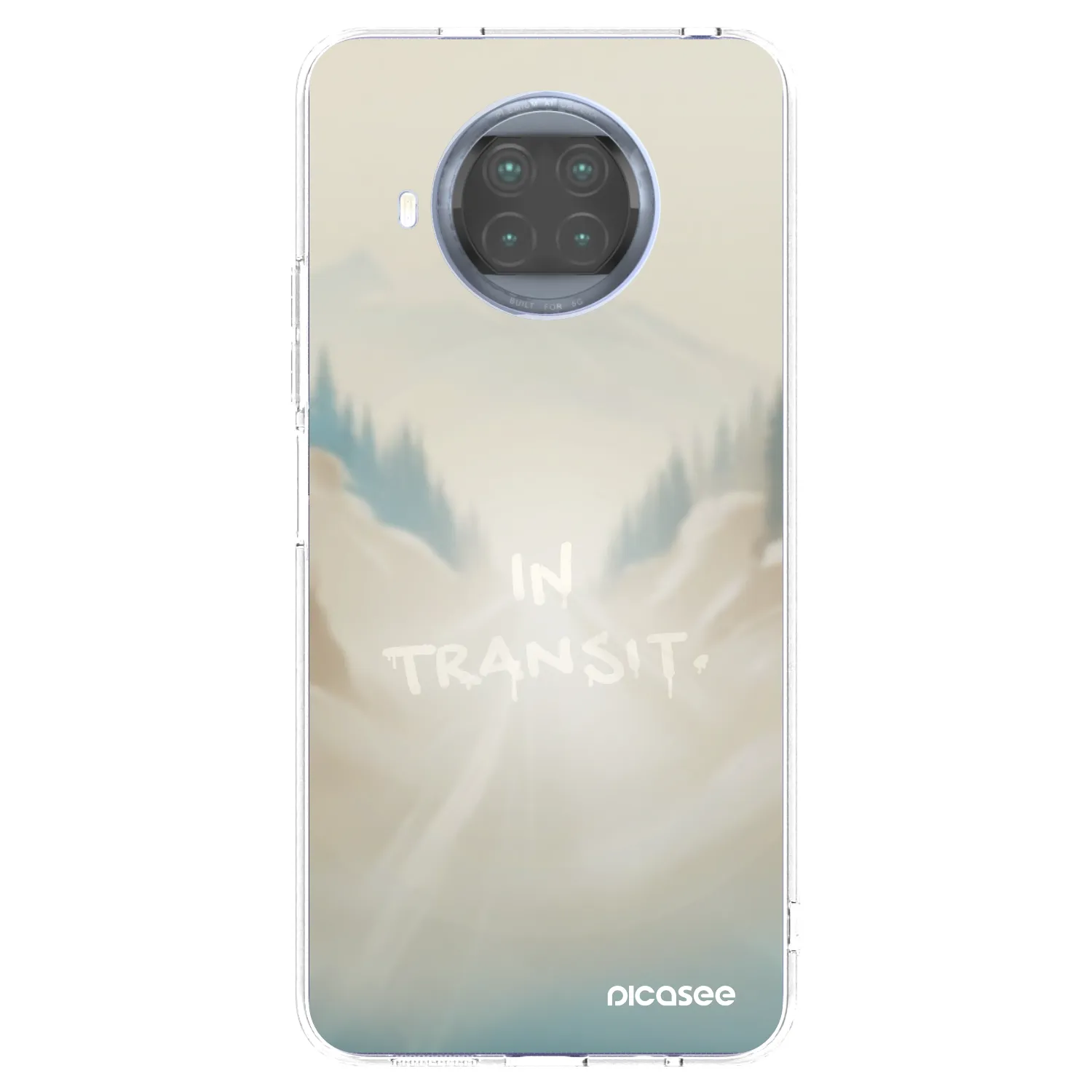 Picasee silikonový průhledný obal pro Xiaomi Mi 10T Lite - IN TRANSIT