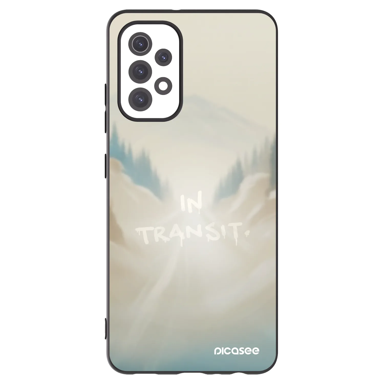Picasee silikonový černý obal pro Samsung Galaxy A32 5G A326B - IN TRANSIT
