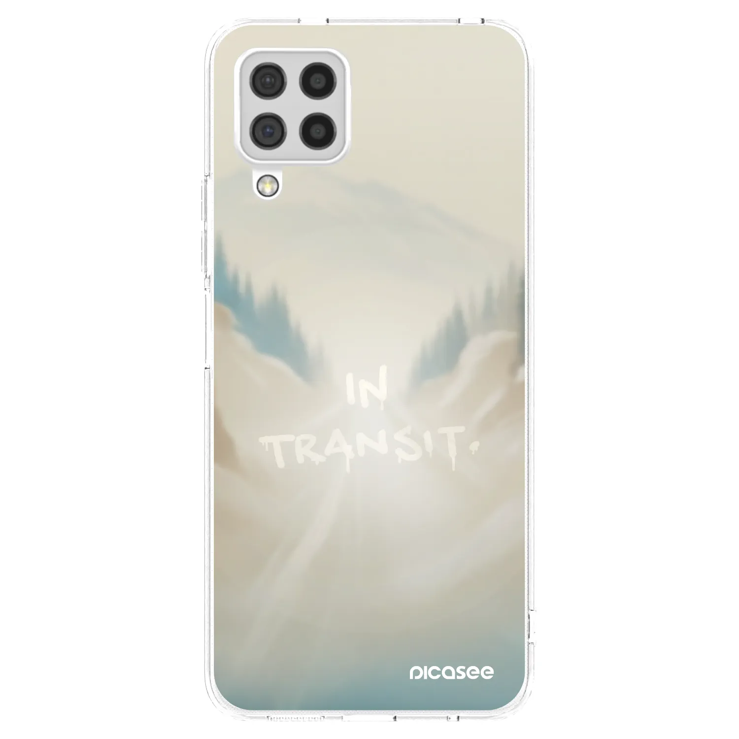 Picasee silikonový průhledný obal pro Samsung Galaxy A22 A225F 4G - IN TRANSIT