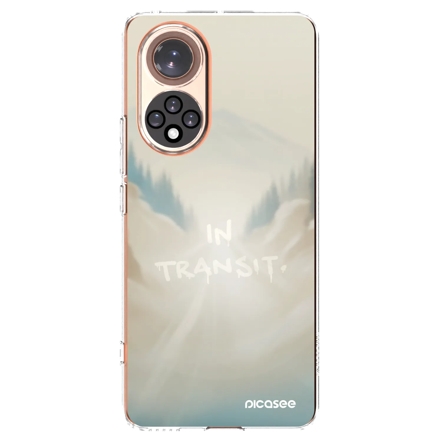 Picasee silikonový průhledný obal pro Honor 50 5G - IN TRANSIT