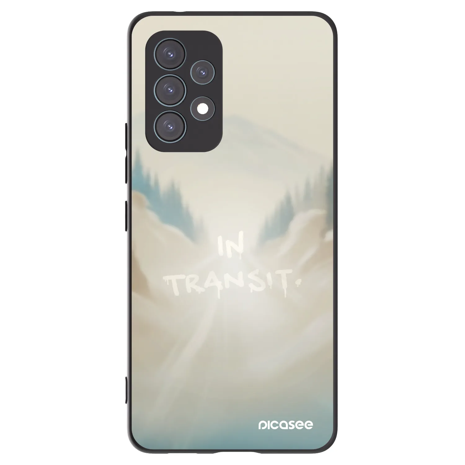 Picasee silikonový černý obal pro Samsung Galaxy A53 5G A536 - IN TRANSIT