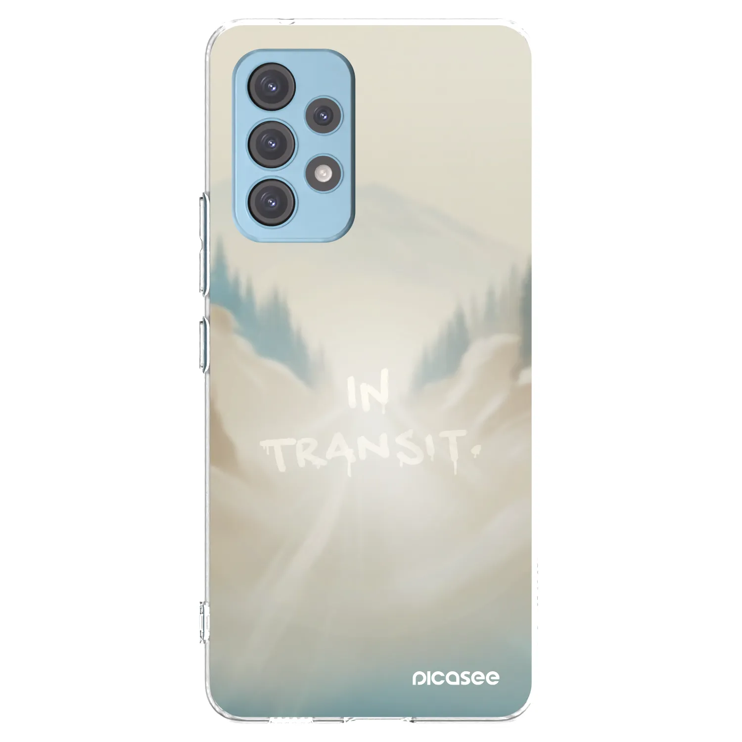Picasee silikonový průhledný obal pro Samsung Galaxy A53 5G A536 - IN TRANSIT