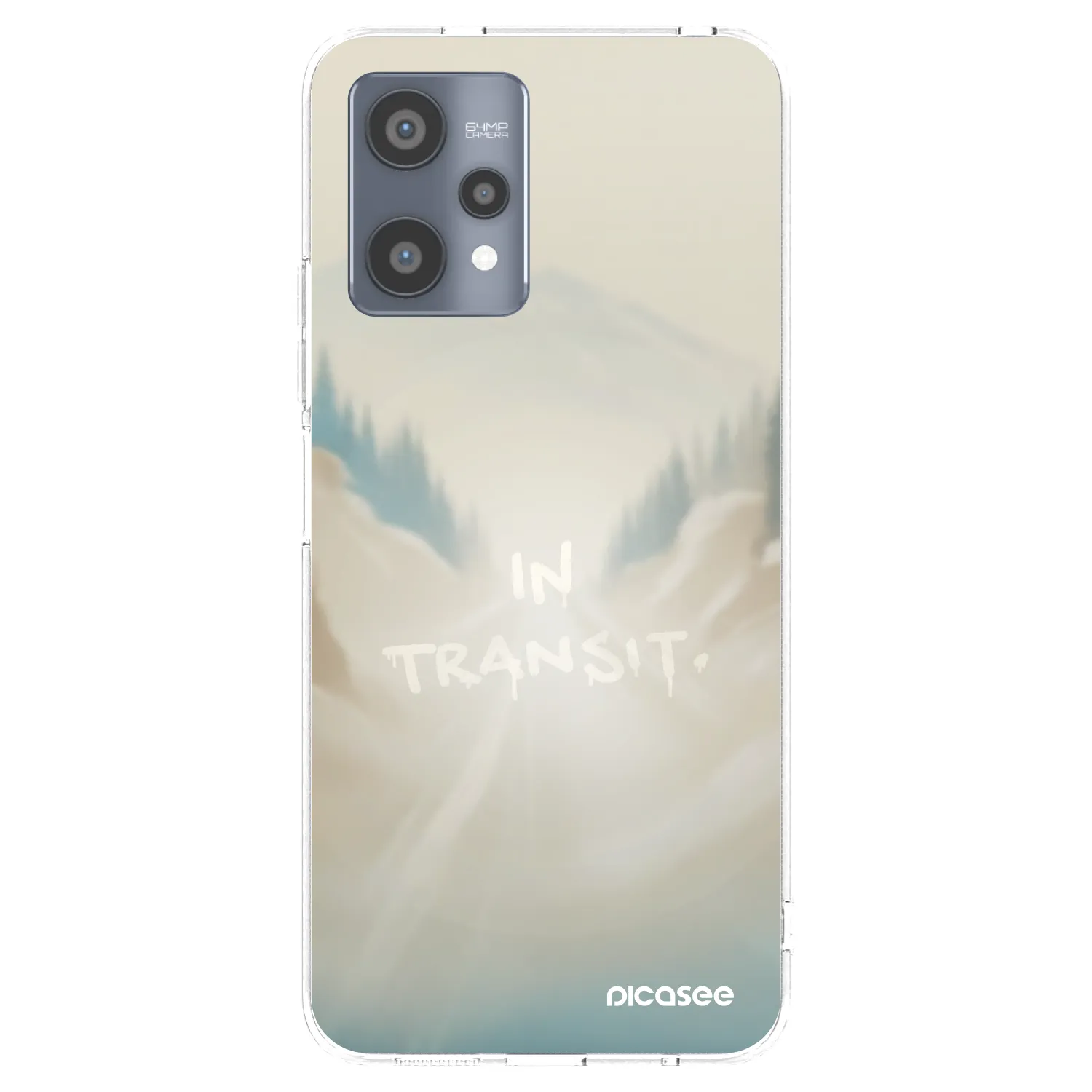 Picasee silikonový průhledný obal pro Realme 9 Pro 5G - IN TRANSIT