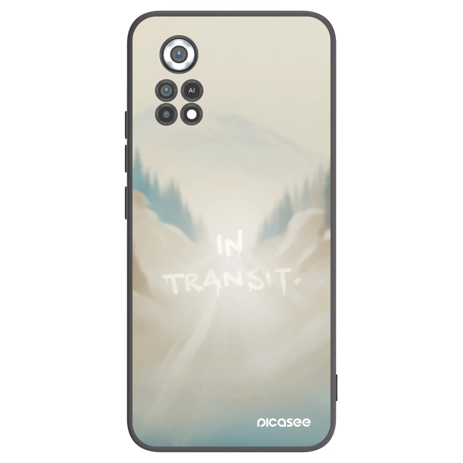 Picasee silikonový černý obal pro Xiaomi Poco X4 Pro 5G - IN TRANSIT