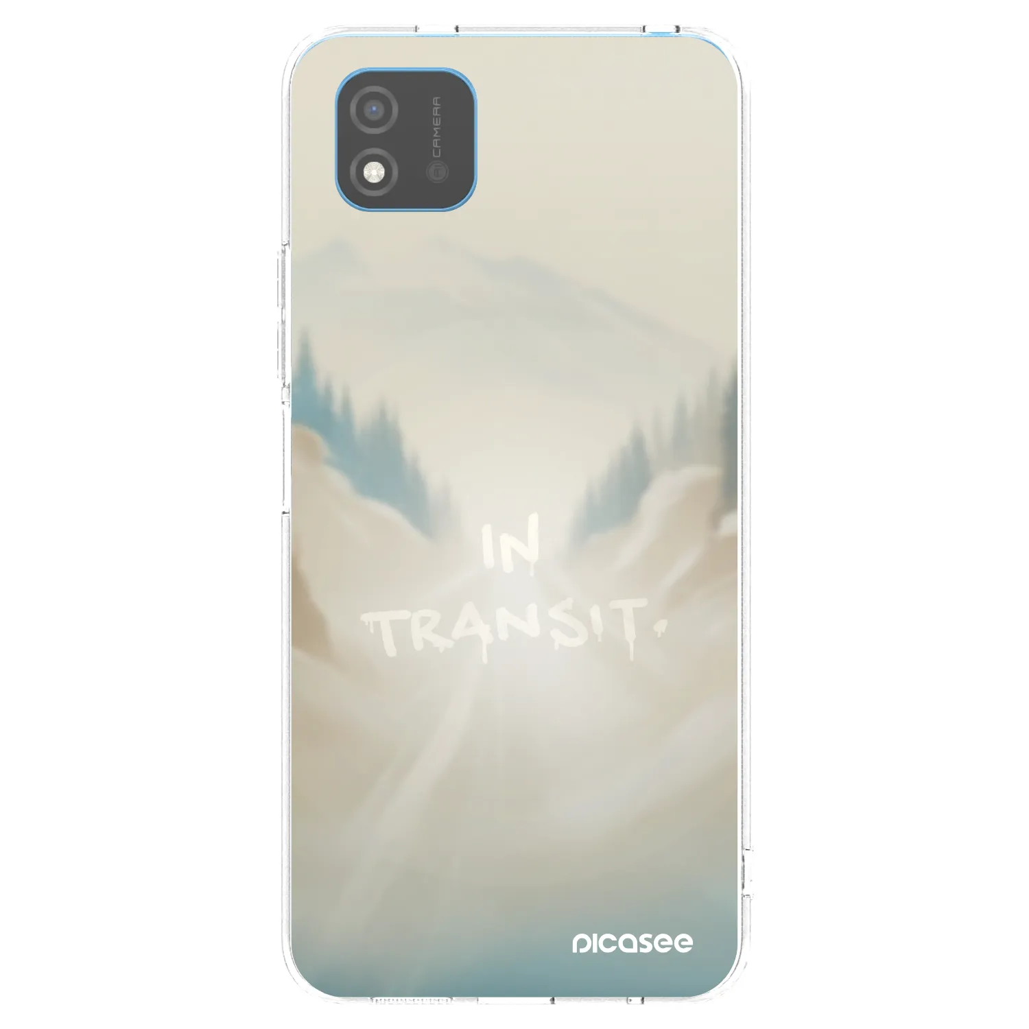 Picasee silikonový průhledný obal pro Realme C11 (2021) - IN TRANSIT