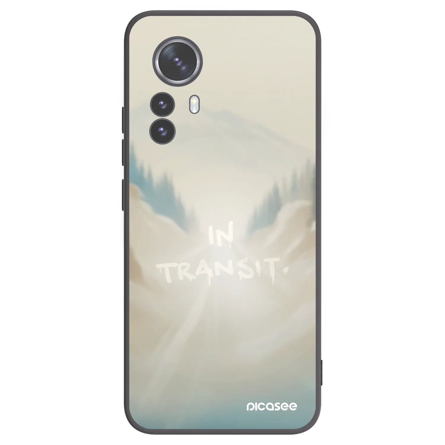 Picasee silikonový černý obal pro Xiaomi 12 Pro - IN TRANSIT