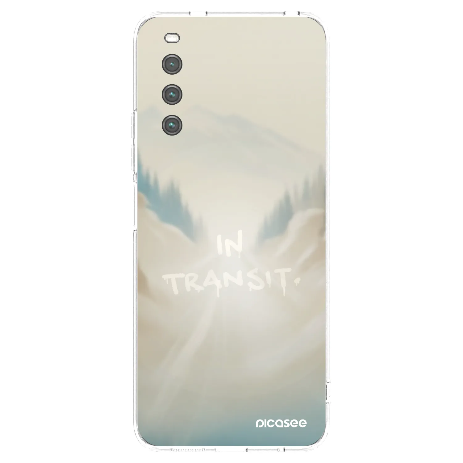 Picasee silikonový průhledný obal pro Sony Xperia 10 IV 5G - IN TRANSIT