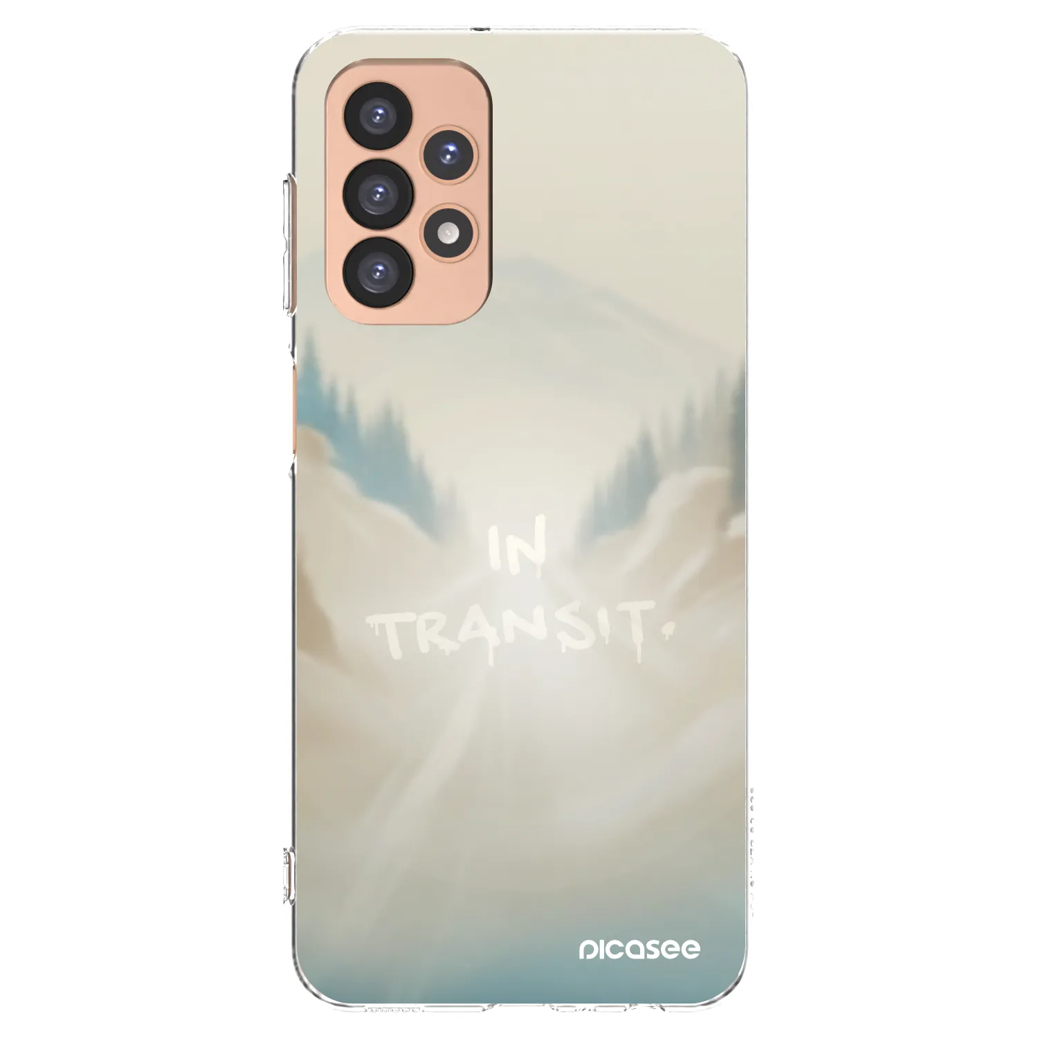 Picasee silikonový průhledný obal pro Samsung Galaxy A23 A236B 5G - IN TRANSIT