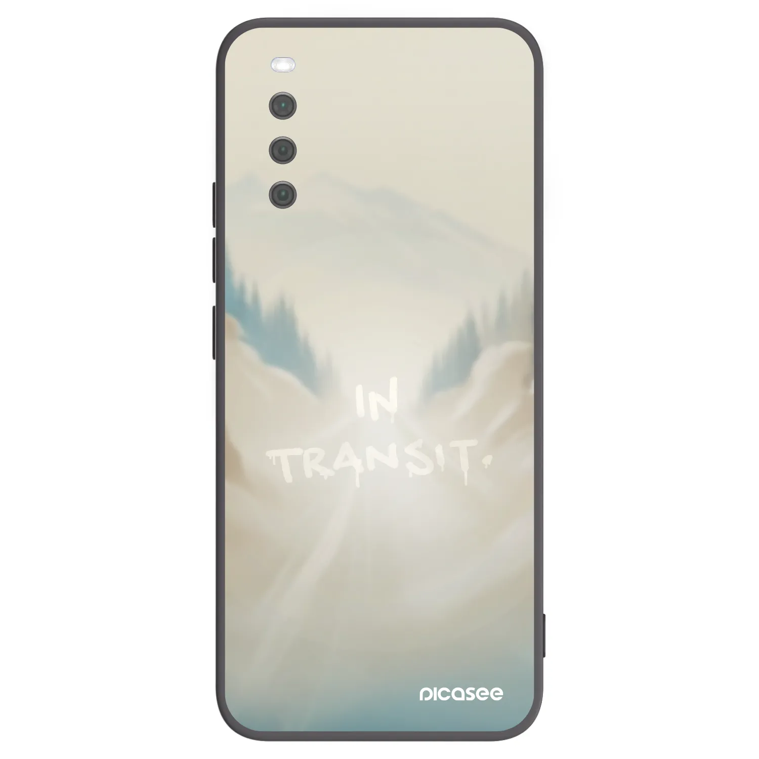 Picasee silikonový černý obal pro Sony Xperia 10 III - IN TRANSIT