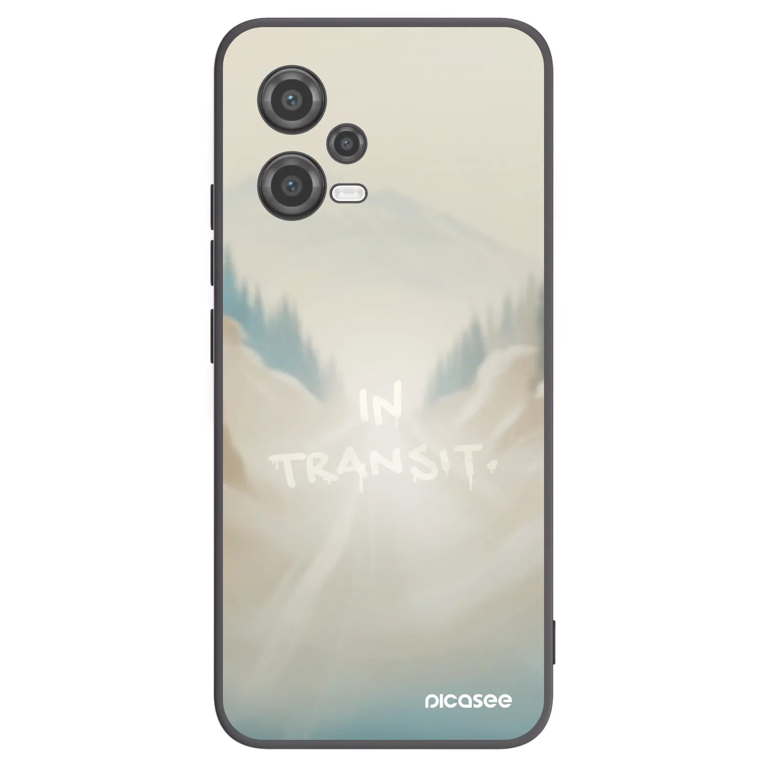 Picasee silikonový černý obal pro Xiaomi Poco X5 - IN TRANSIT