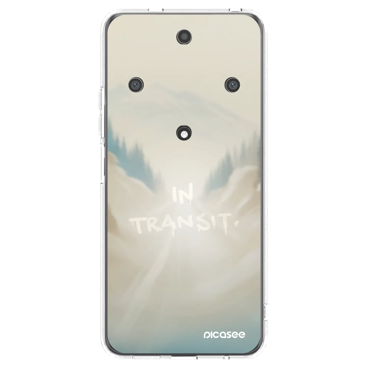 Picasee silikonový průhledný obal pro Honor Magic5 Lite 5G - IN TRANSIT