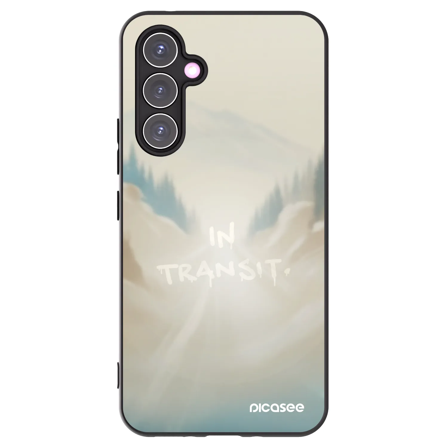 Picasee silikonový černý obal pro Samsung Galaxy A54 5G A546B - IN TRANSIT