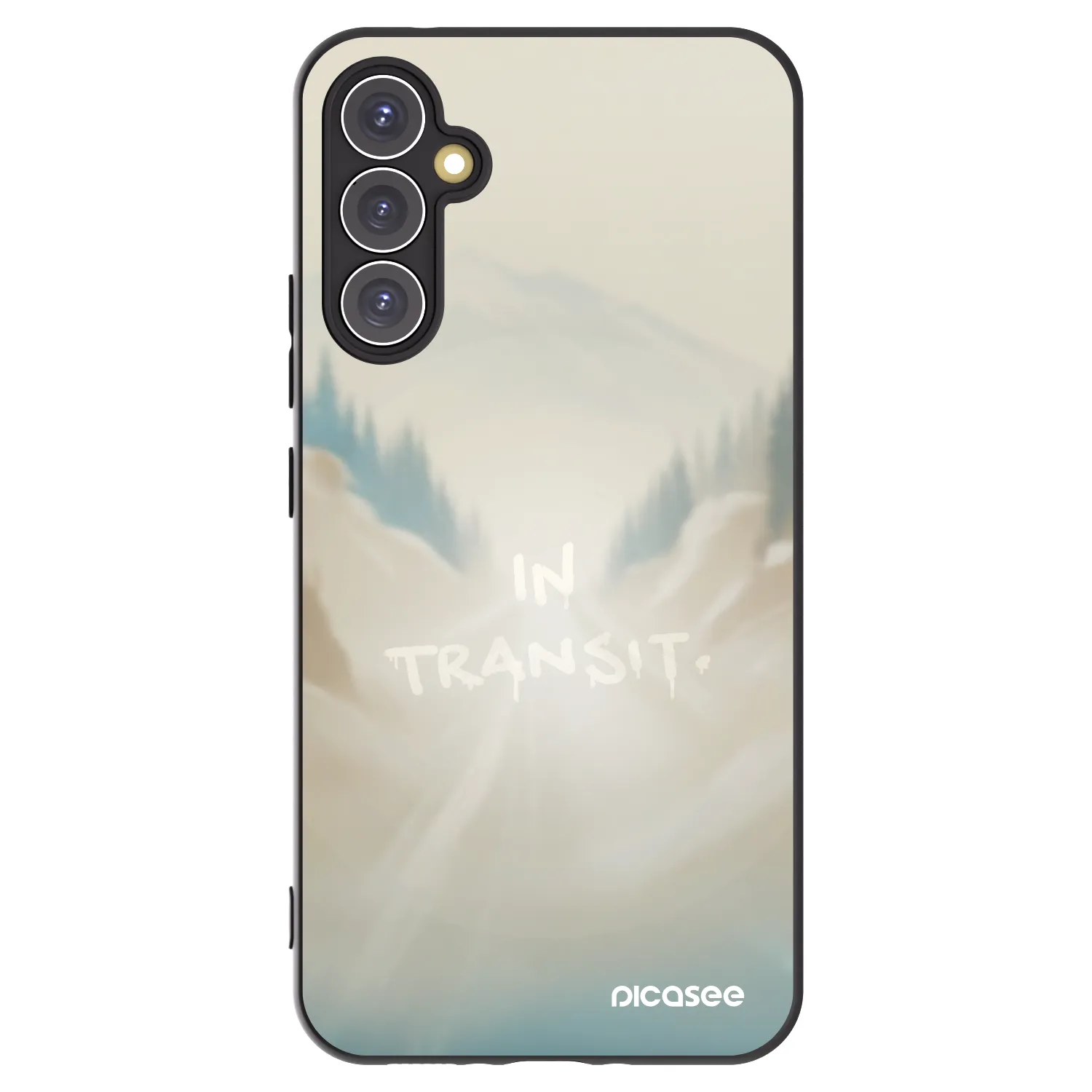 Picasee silikonový černý obal pro Samsung Galaxy A34 5G A346B - IN TRANSIT