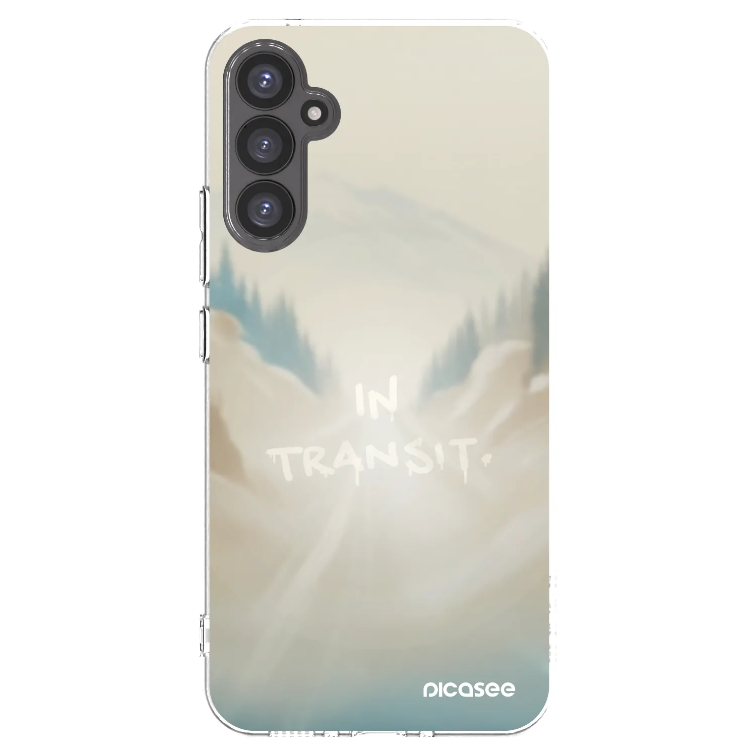 Picasee silikonový průhledný obal pro Samsung Galaxy A34 5G A346B - IN TRANSIT