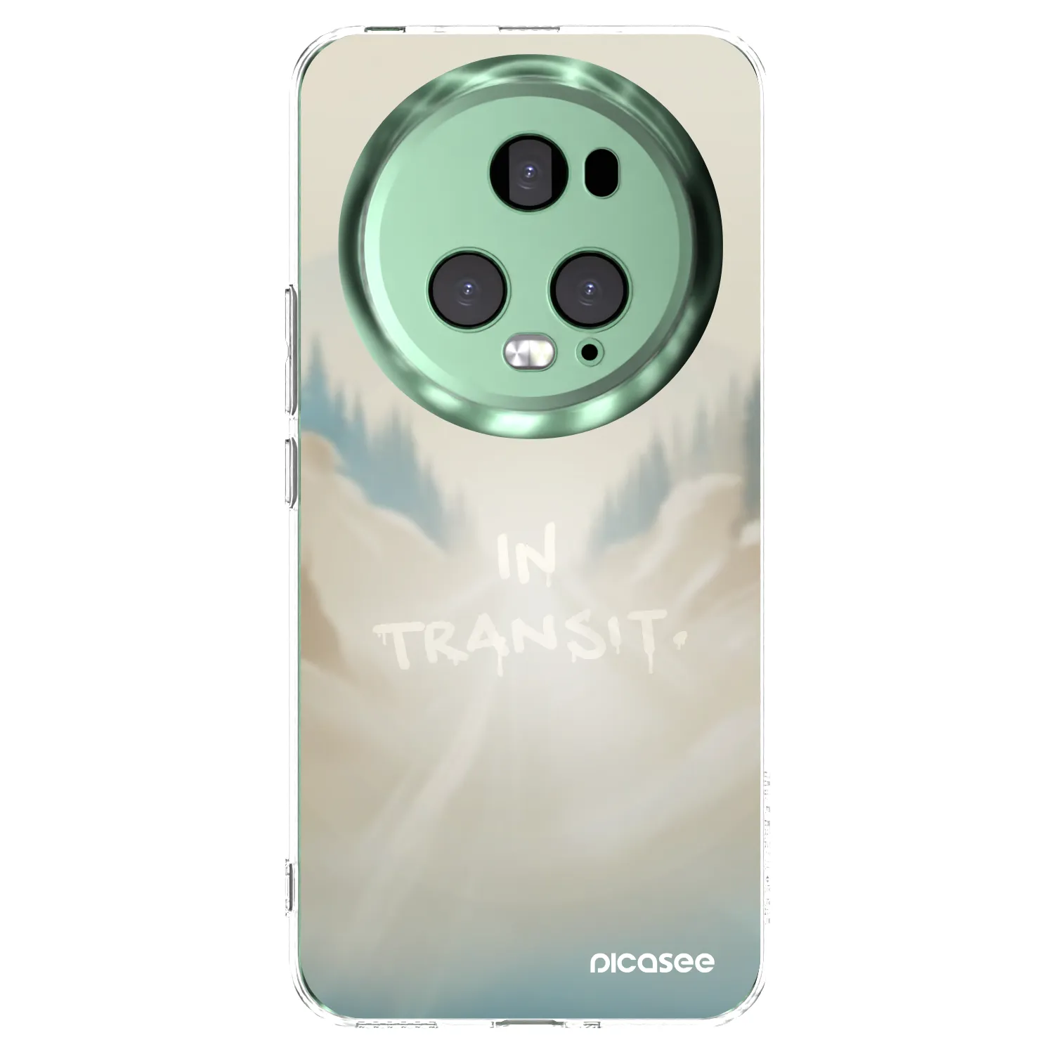Picasee silikonový průhledný obal pro Honor Magic5 Pro - IN TRANSIT