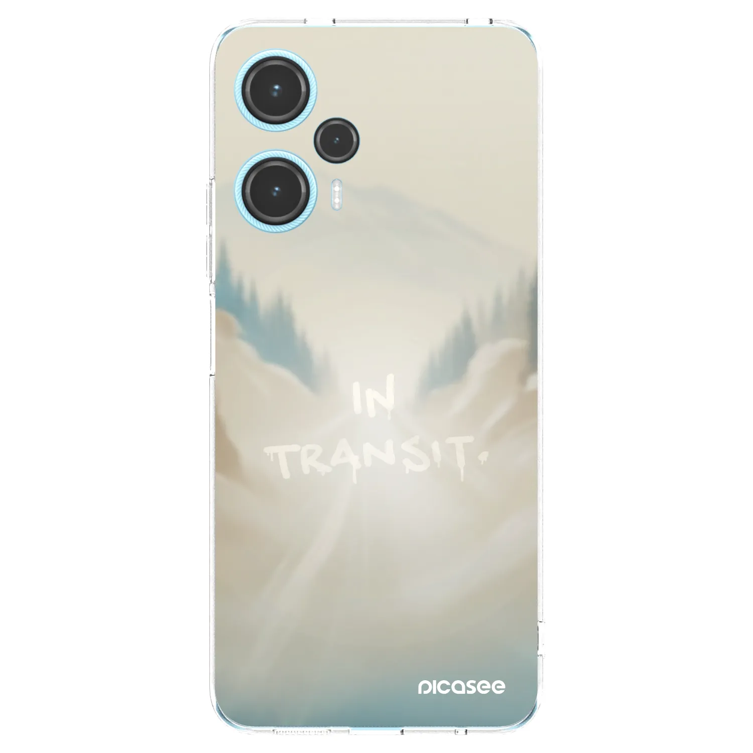 Picasee silikonový průhledný obal pro Xiaomi Poco F5 - IN TRANSIT