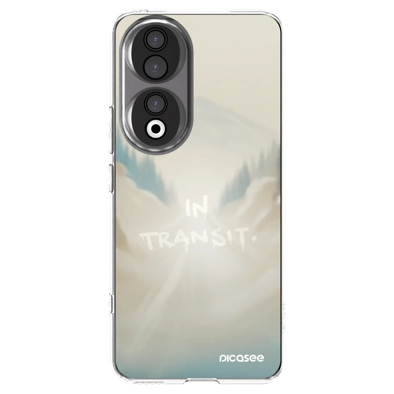 Picasee silikonový průhledný obal pro Honor 90 5G - IN TRANSIT