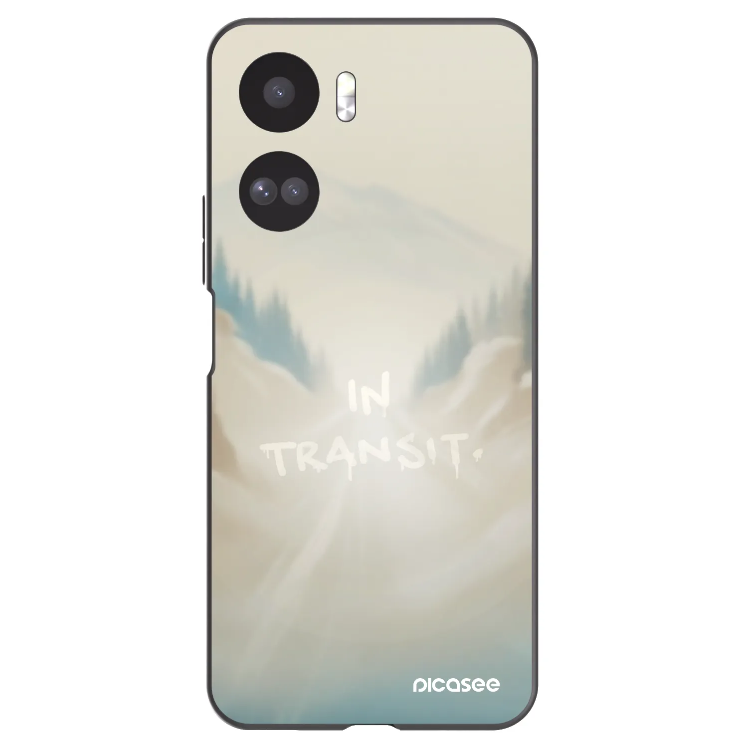 Picasee silikonový černý obal pro Honor 90 Lite 5G - IN TRANSIT