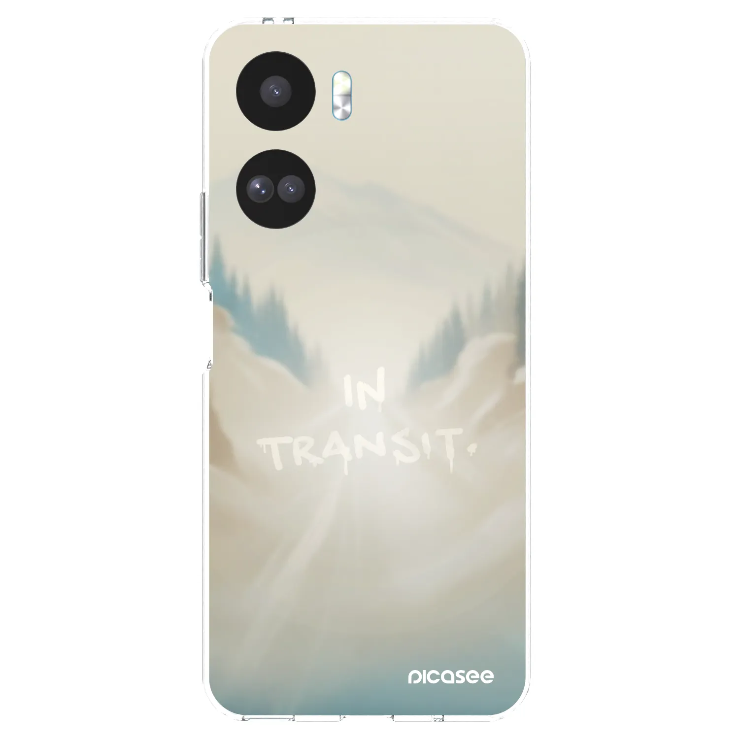 Picasee silikonový průhledný obal pro Honor 90 Lite 5G - IN TRANSIT
