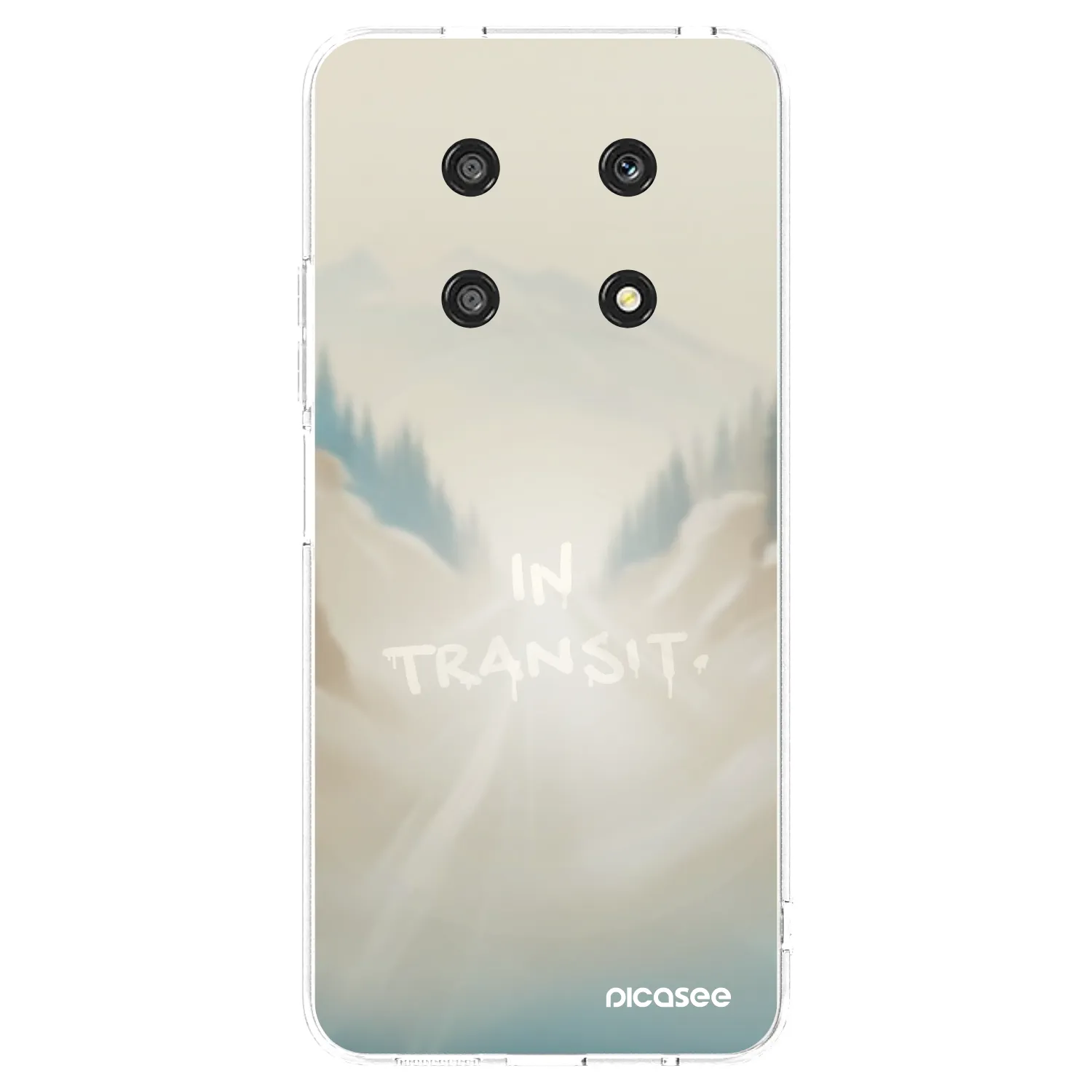 Picasee silikonový průhledný obal pro Honor Magic4 Lite 5G - IN TRANSIT