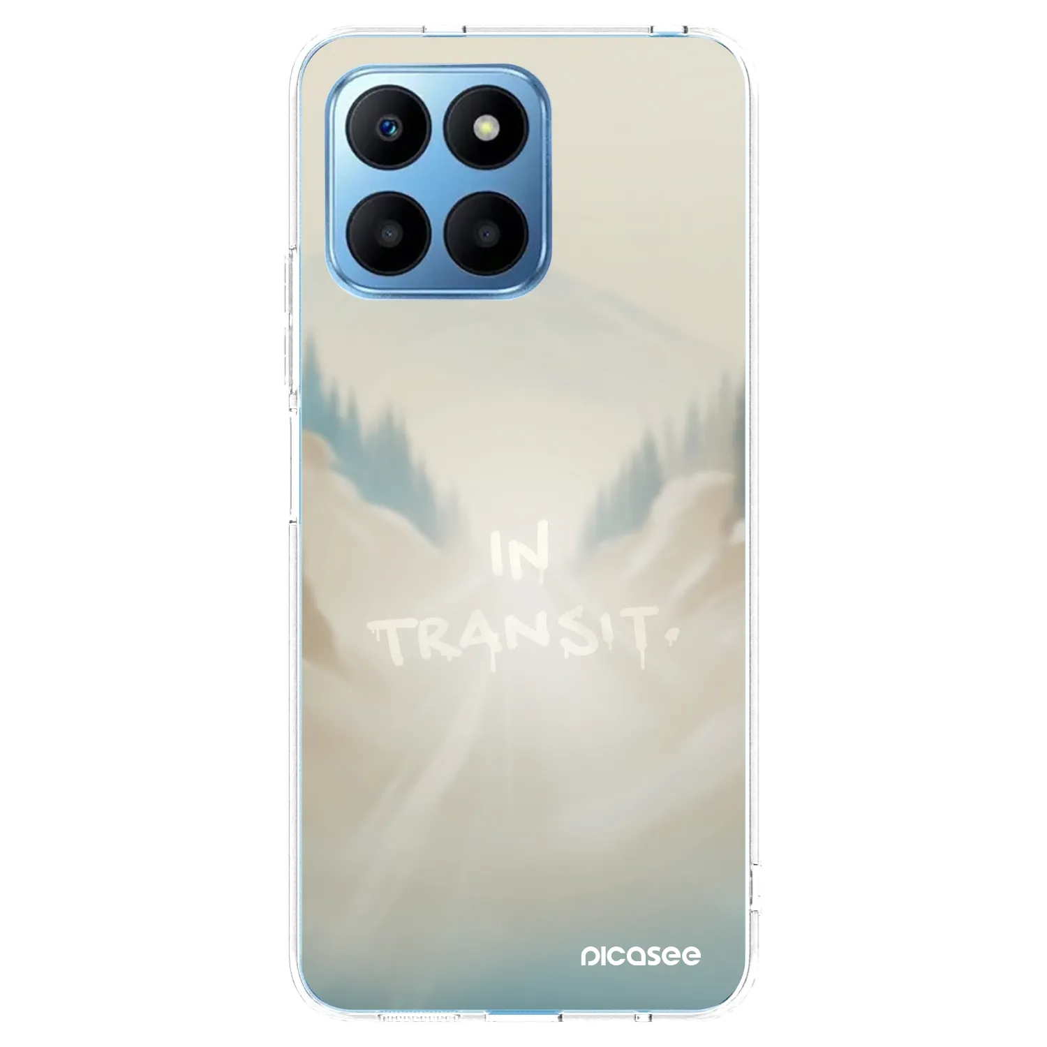 Picasee silikonový průhledný obal pro Honor 70 Lite - IN TRANSIT