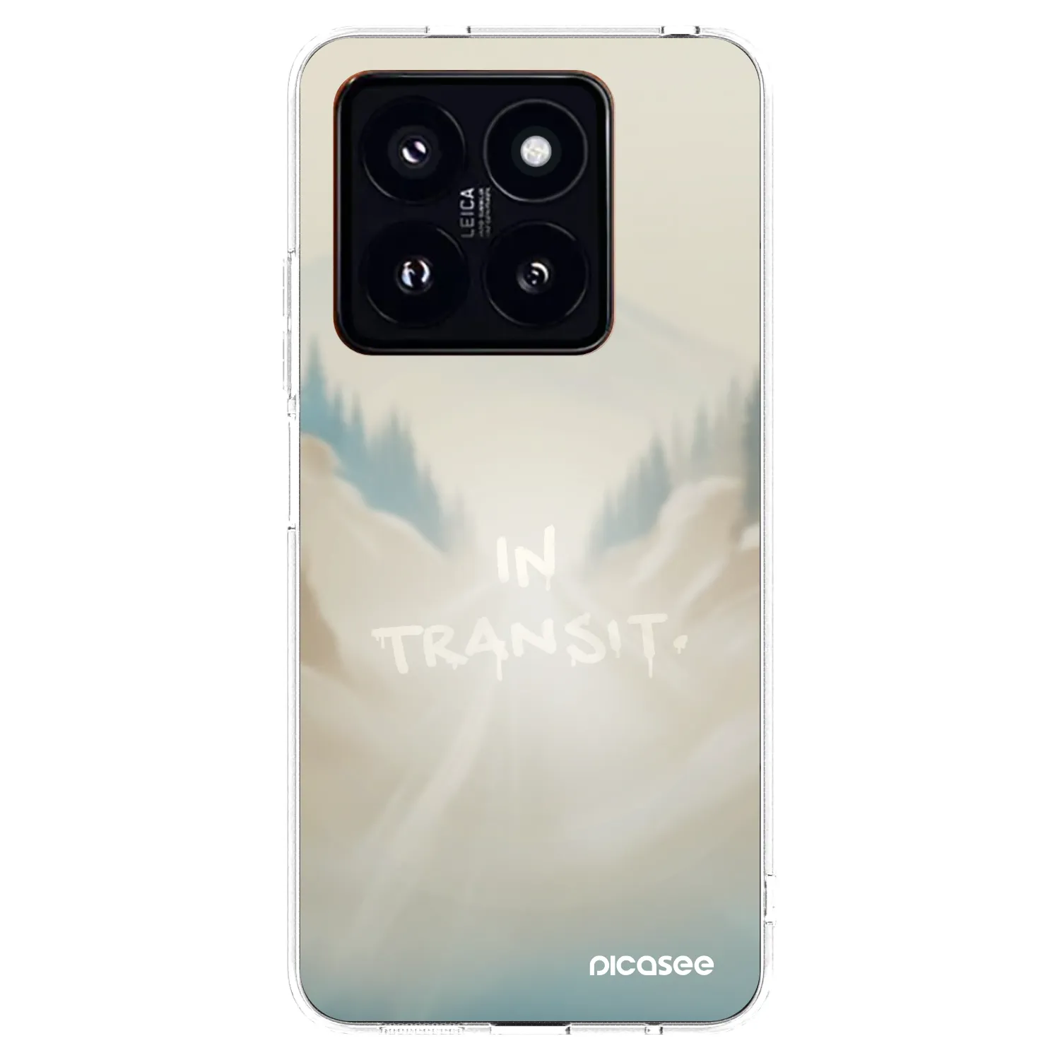 Picasee silikonový průhledný obal pro Xiaomi 14 Pro - IN TRANSIT