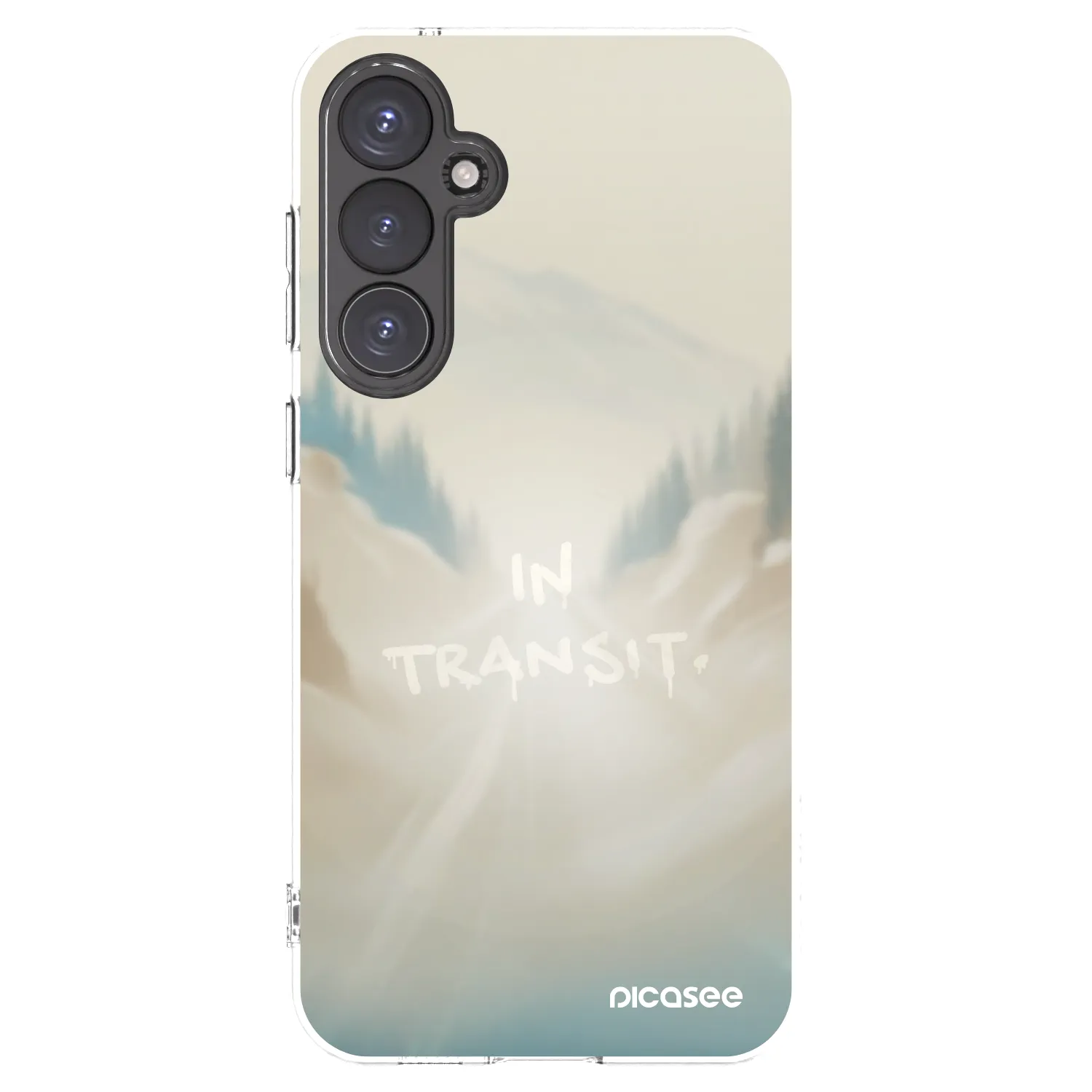 Picasee silikonový průhledný obal pro Samsung Galaxy S23 FE S711B - IN TRANSIT