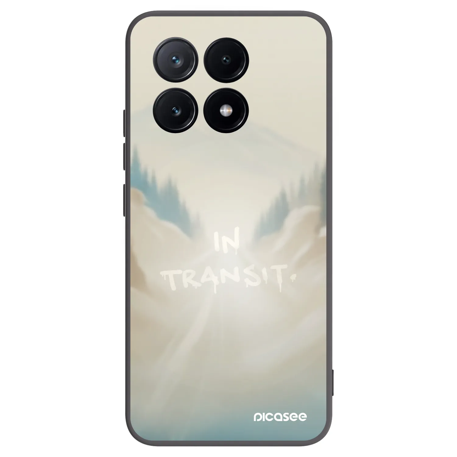 Picasee silikonový černý obal pro Xiaomi Poco X6 Pro - IN TRANSIT
