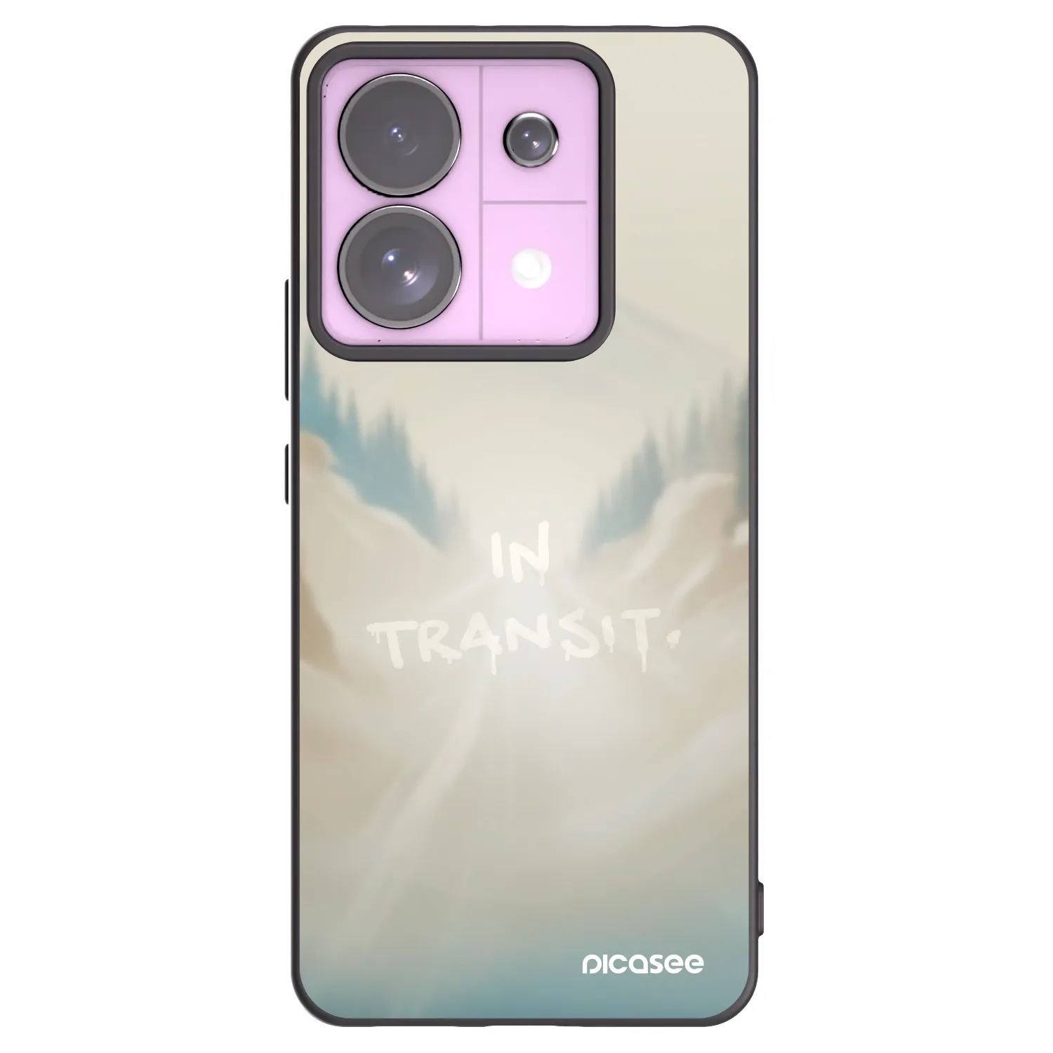 Picasee silikonový černý obal pro Xiaomi Redmi Note 13 Pro 5G - IN TRANSIT