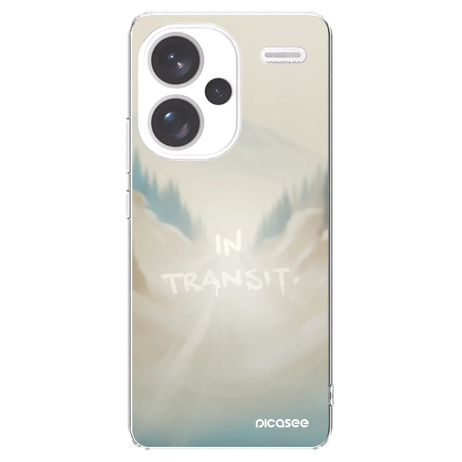 Picasee silikonový průhledný obal pro Xiaomi Redmi Note 13 Pro+ 5G - IN TRANSIT