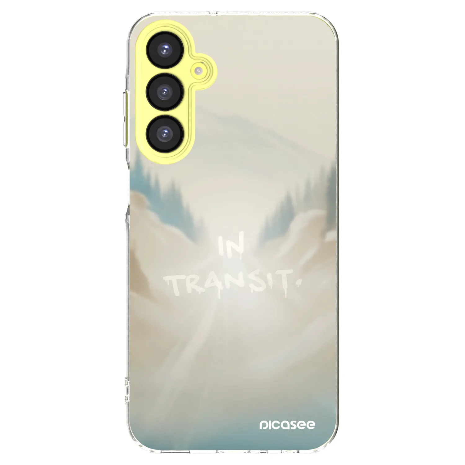 Picasee silikonový průhledný obal pro Samsung Galaxy A25 A256B 5G - IN TRANSIT