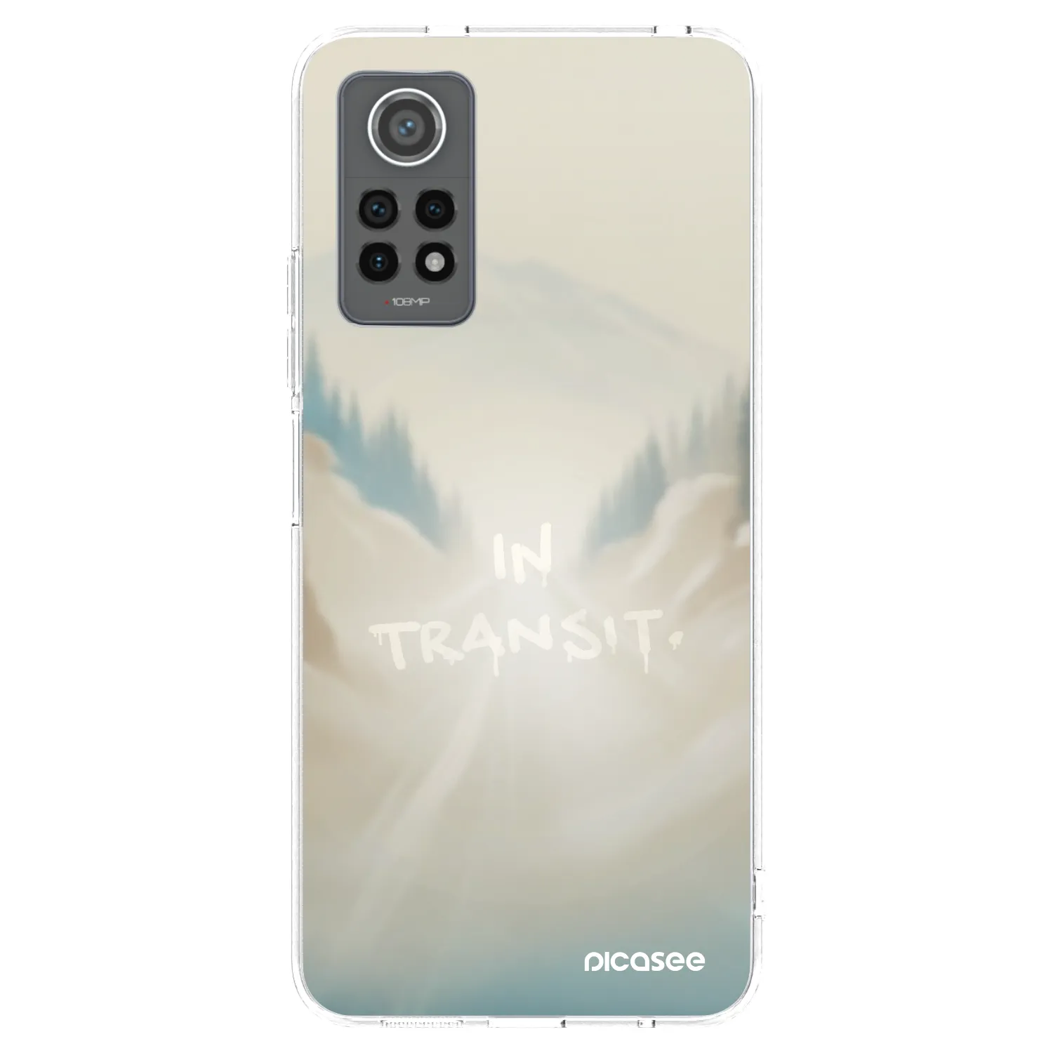 Picasee silikonový průhledný obal pro Xiaomi Redmi Note 12 Pro 4G - IN TRANSIT