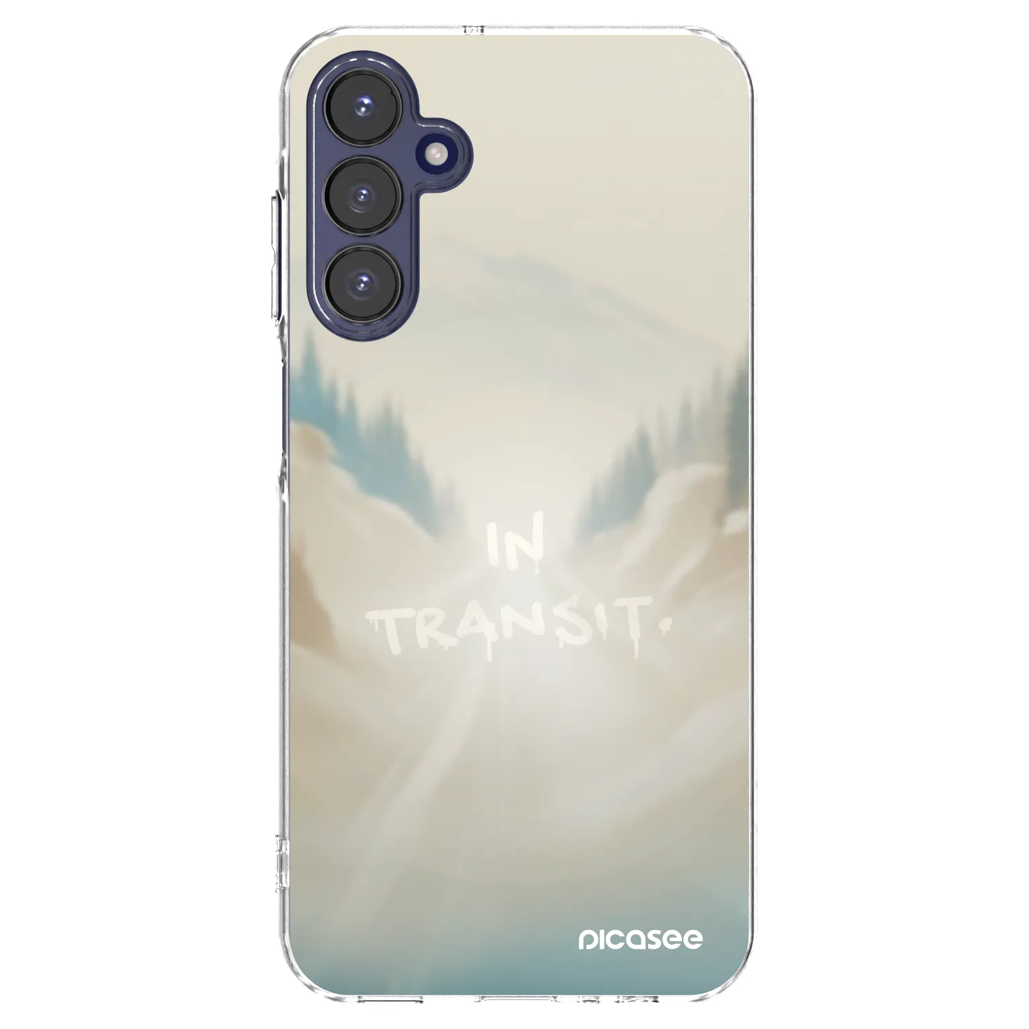 Picasee silikonový průhledný obal pro Samsung Galaxy A15 A155F 4G - IN TRANSIT