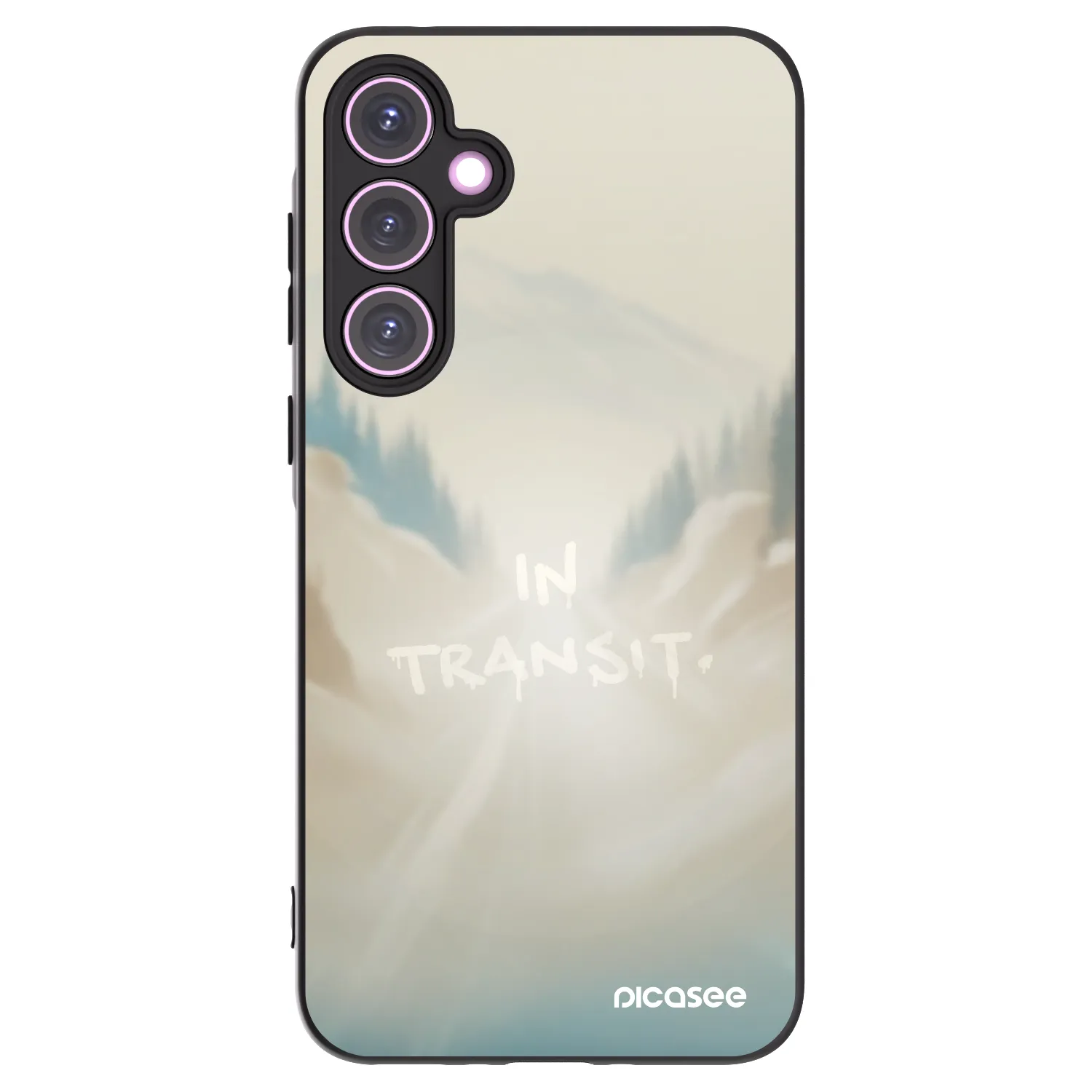Picasee silikonový černý obal pro Samsung Galaxy A35 5G A356B - IN TRANSIT
