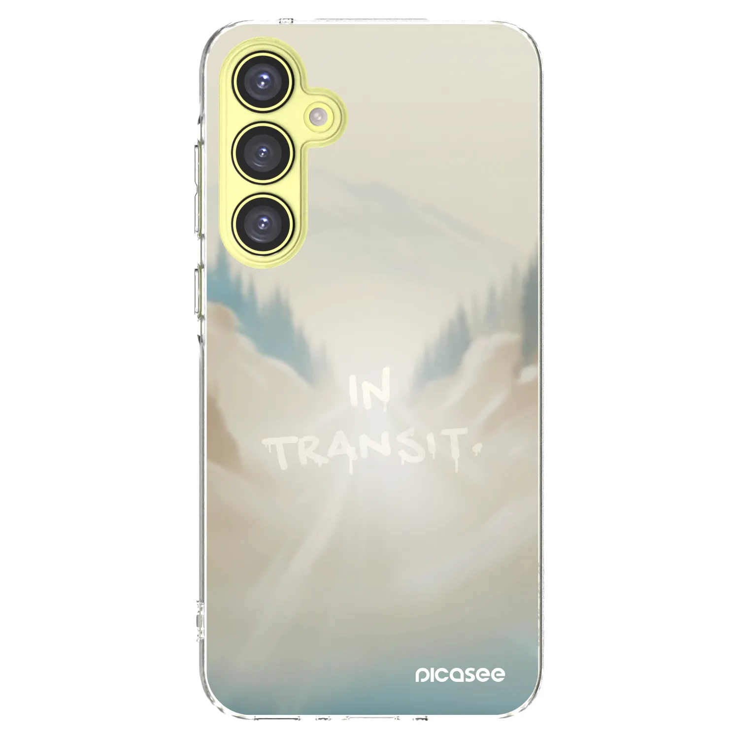 Picasee silikonový průhledný obal pro Samsung Galaxy A35 5G A356B - IN TRANSIT