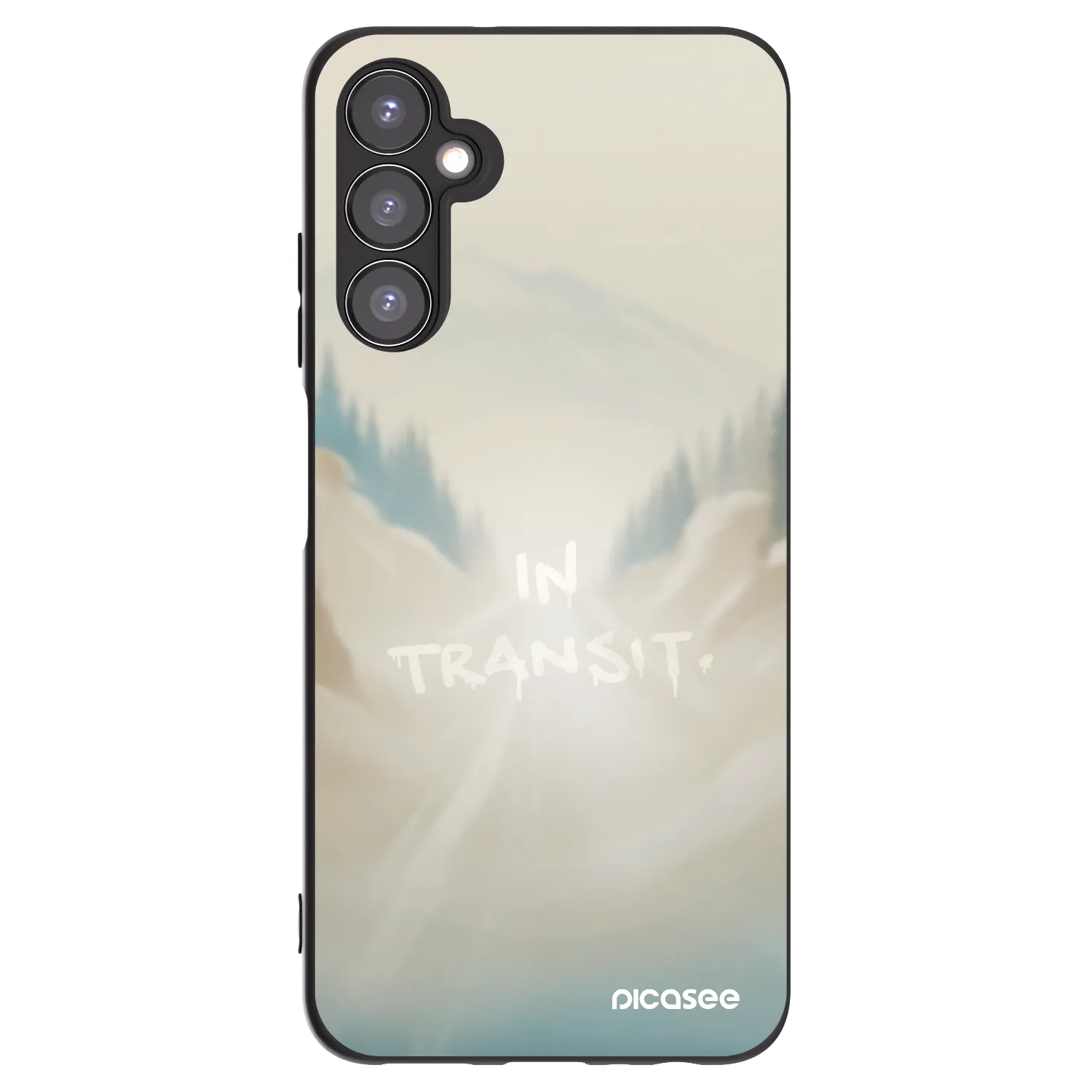 Picasee silikonový černý obal pro Samsung Galaxy A05s A057G - IN TRANSIT