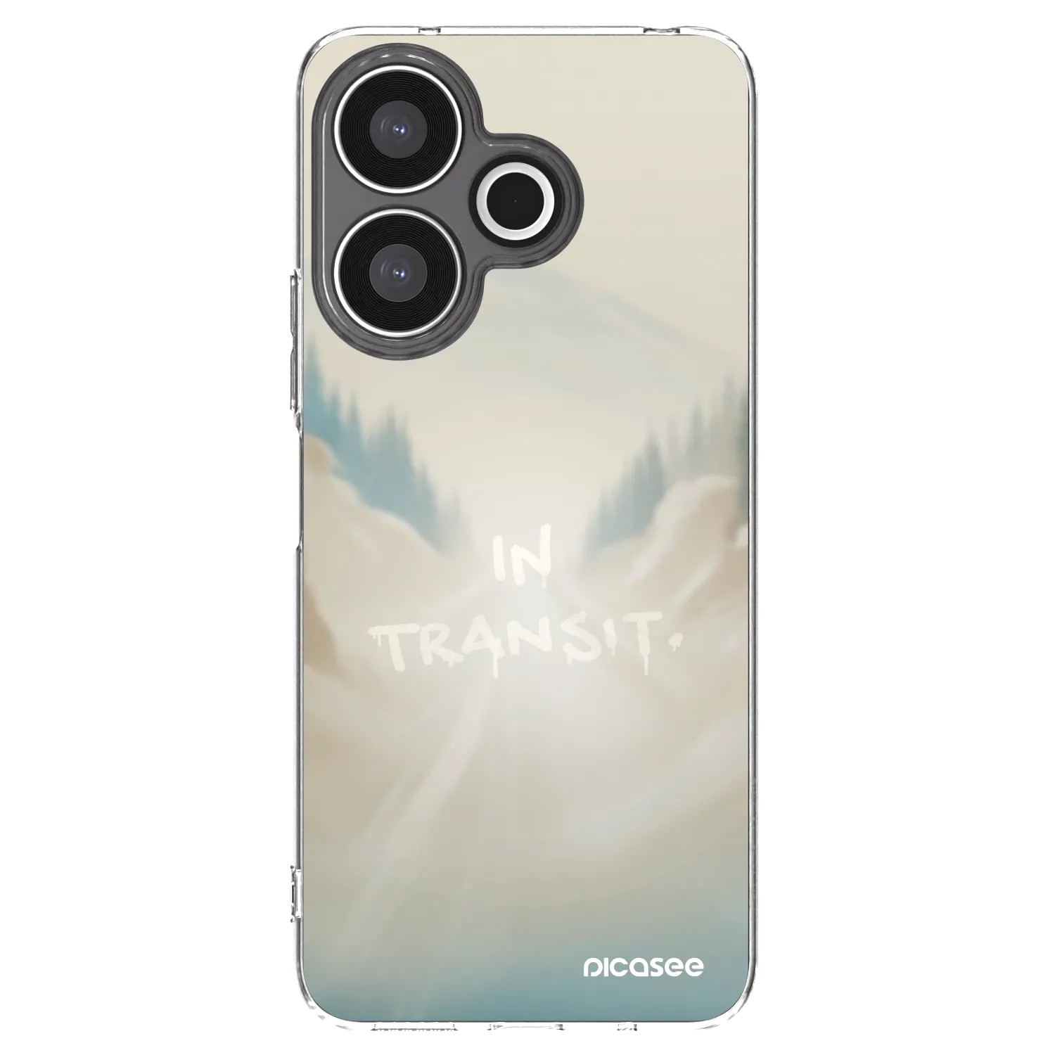 Picasee silikonový průhledný obal pro Xiaomi Redmi 13 4G - IN TRANSIT