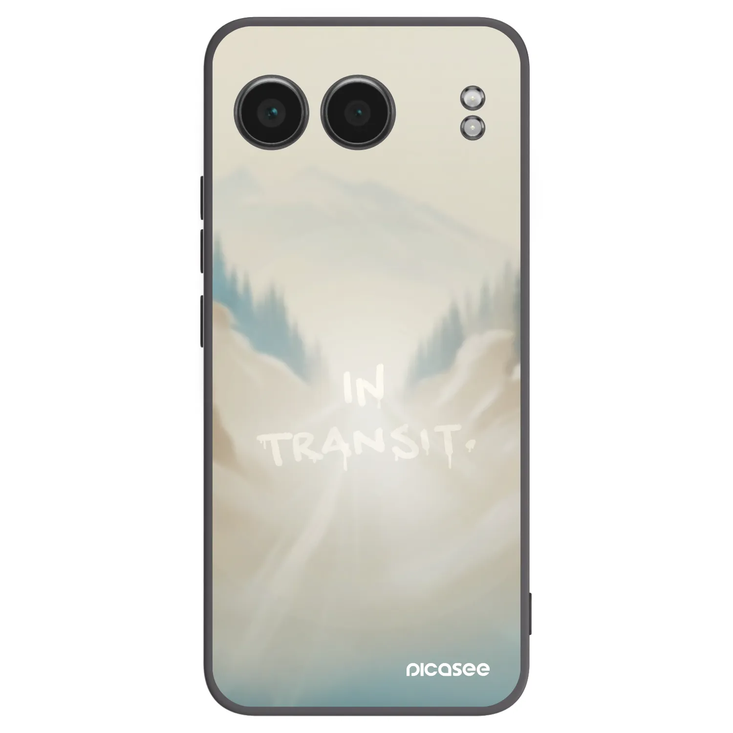 Picasee silikonový černý obal pro OnePlus Nord 4 - IN TRANSIT
