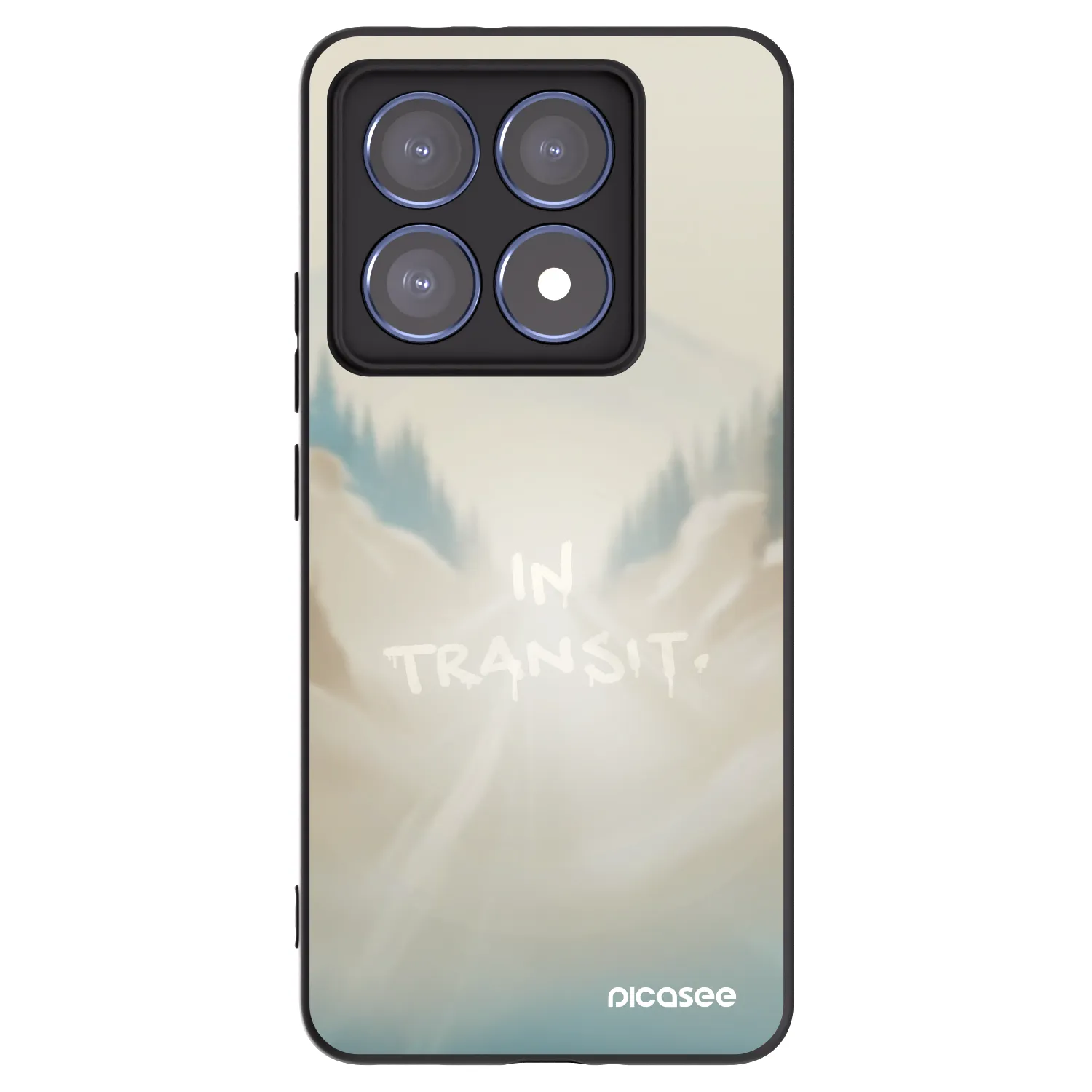 Picasee silikonový černý obal pro Xiaomi 14T Pro - IN TRANSIT