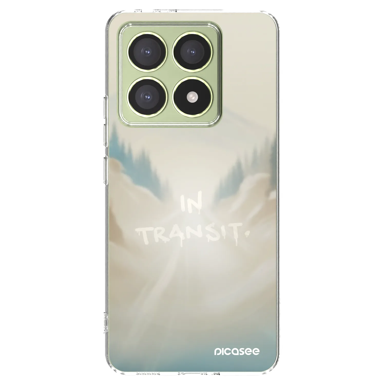 Picasee silikonový průhledný obal pro Xiaomi 14T - IN TRANSIT